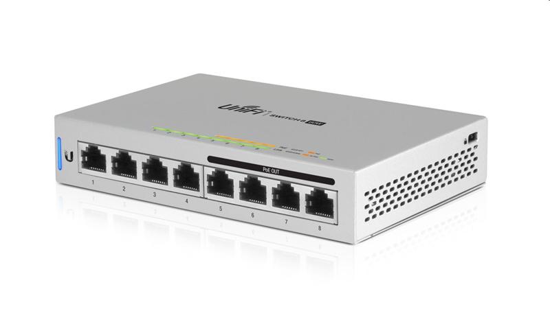 Ubiquiti UniFi switch US-8-60W   8x1000Mbps PoE 