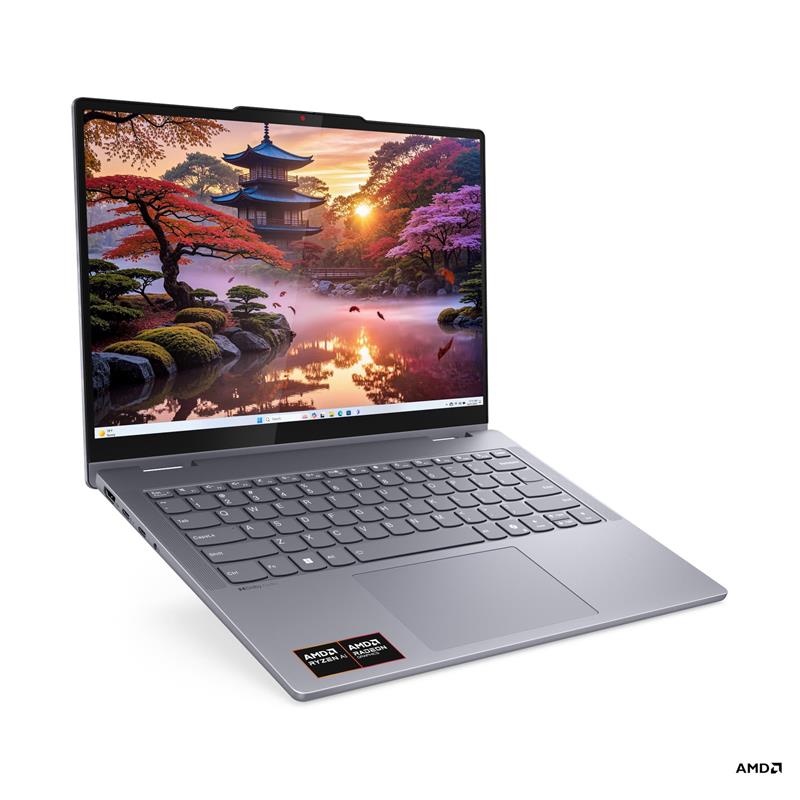 Lenovo IdeaPad 5 2-in-1 14AKP10 AMD RyzenAI 5 340 16GB 512GB-SSD 14.0"WUXGA Touch  IntegRadeon PEN Win11Home Luna Grey 