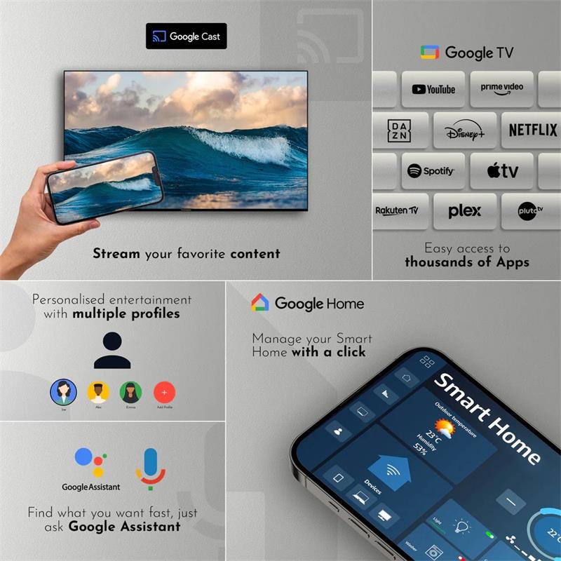 Thomson 40FG2S15 - Google TV 40" Full HD 