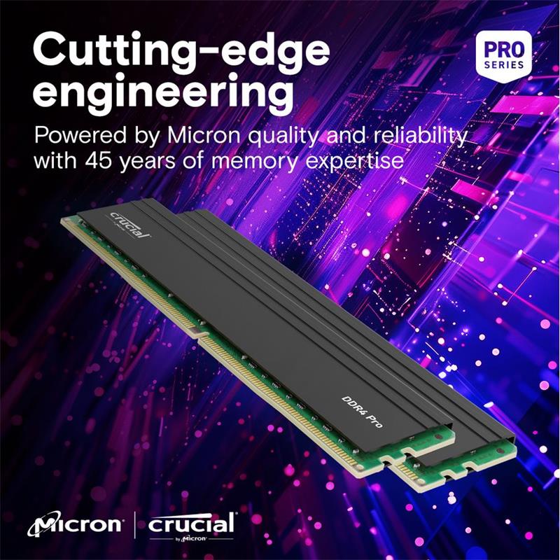 Crucial Pro 64GB kit DDR4 3200 CL22 