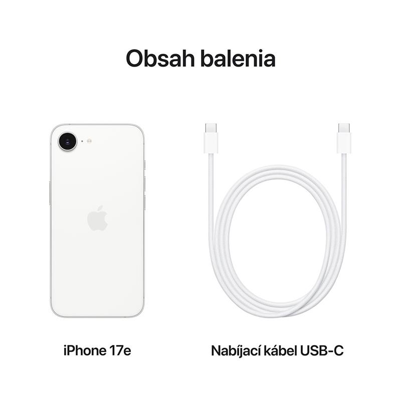 iPhone 17e 512 GB biely 