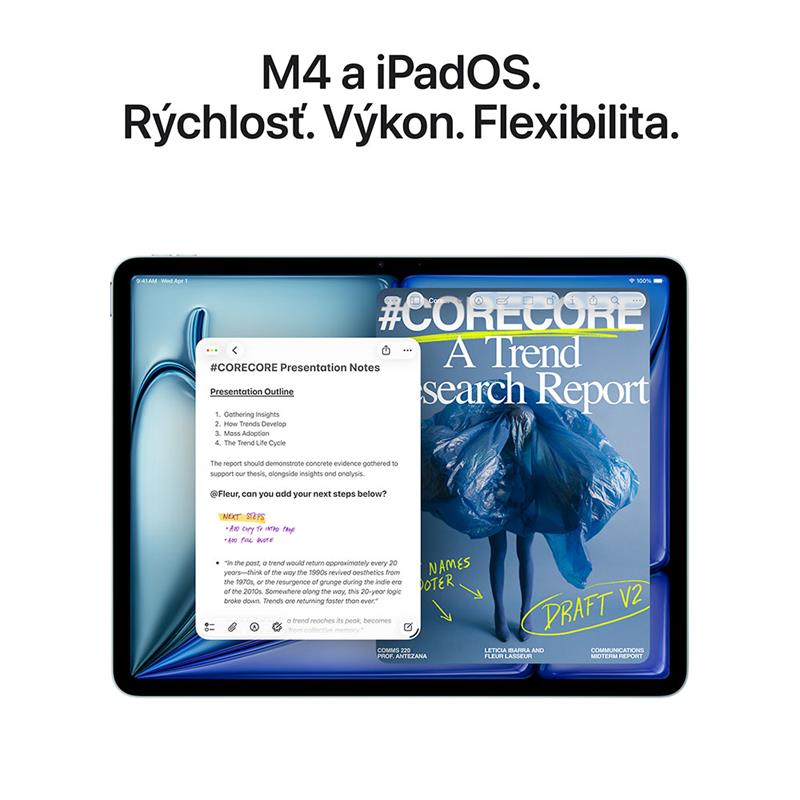 iPad Air 11" Wi-Fi 256GB Modrý (2026) 