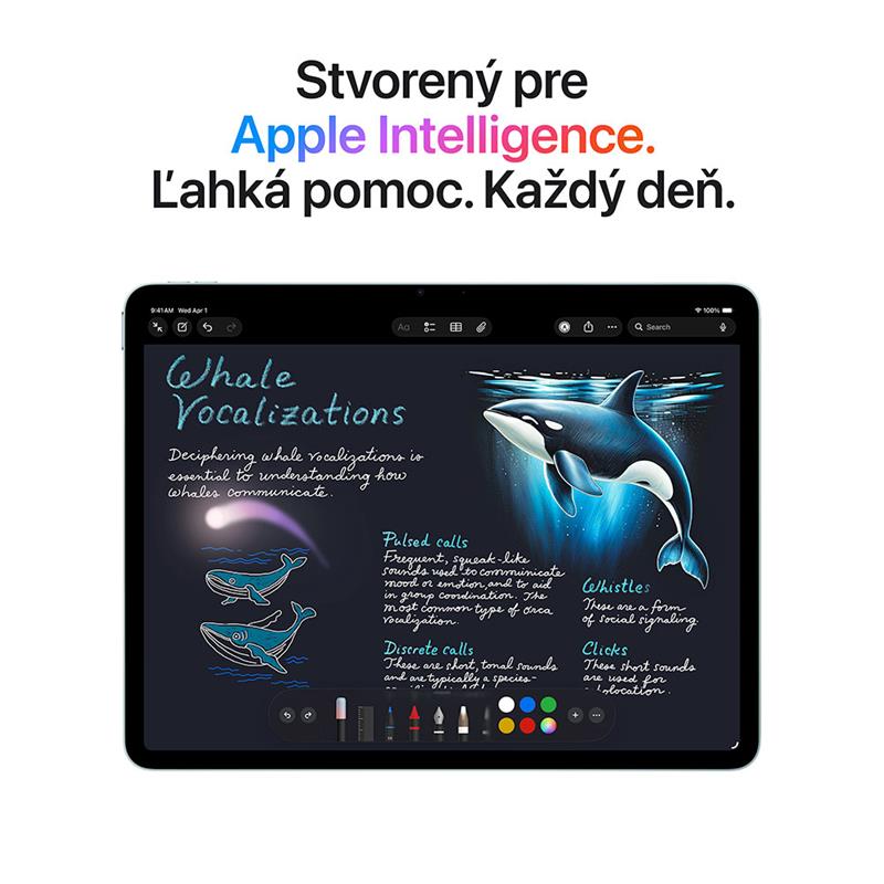 iPad Air 11" Wi-Fi 256GB Modrý (2026) 