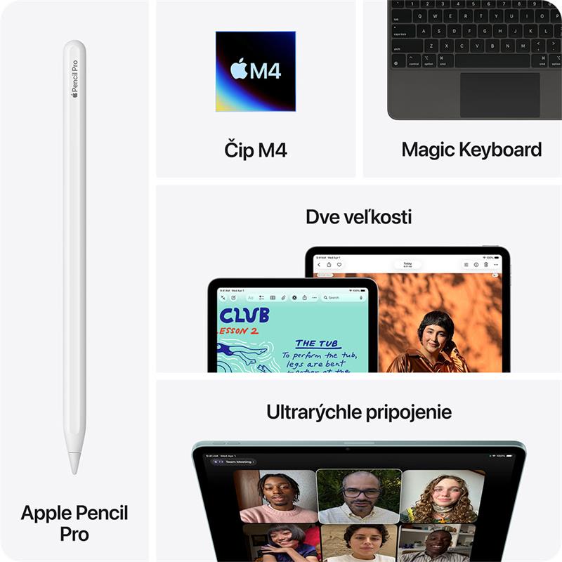 iPad Air 11" Wi-Fi 256GB Modrý (2026) 