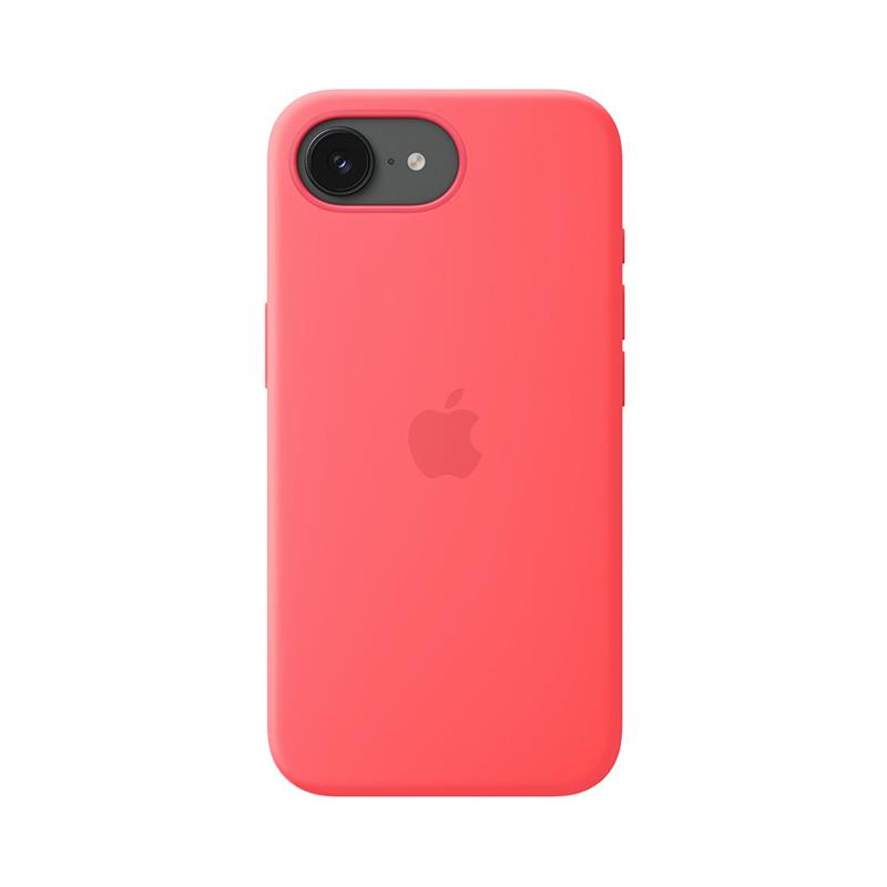 iPhone 17e Silicone Case with MagSafe – Guavovo ružová 
