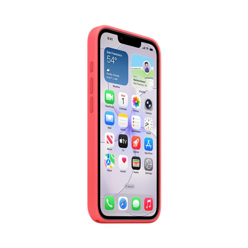 iPhone 17e Silicone Case with MagSafe – Guavovo ružová 