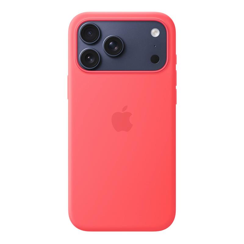 Apple iPhone 17 Pro Max Silicone Case with MagSafe – Guavovo ružový 