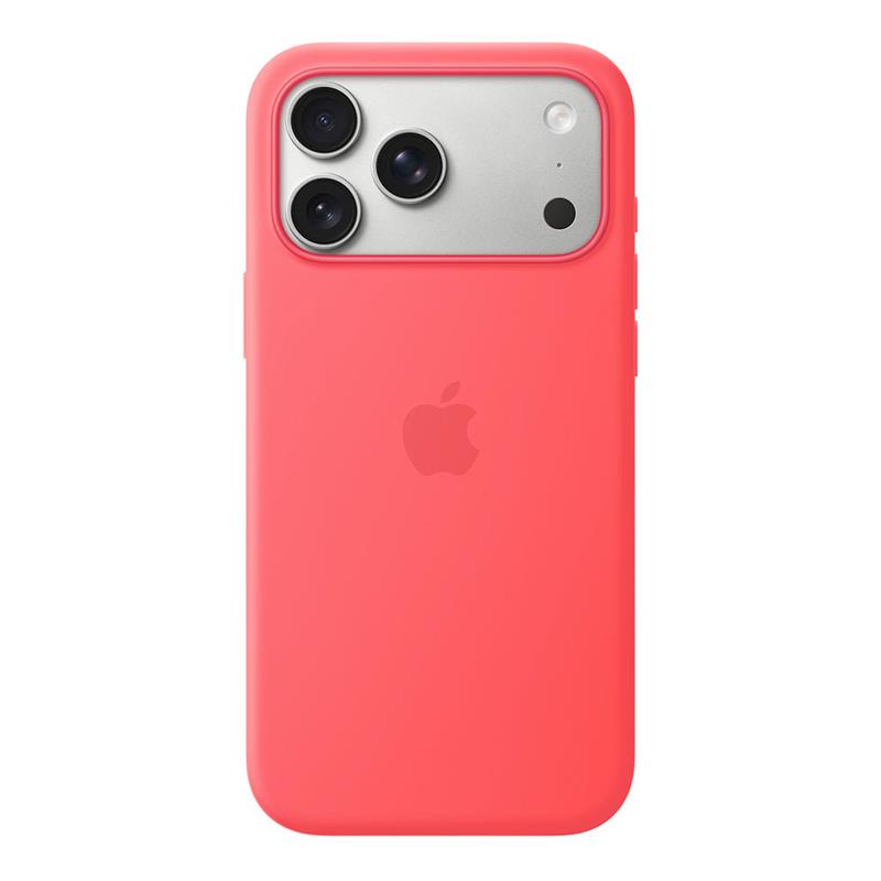 Apple iPhone 17 Pro Max Silicone Case with MagSafe – Guavovo ružový 