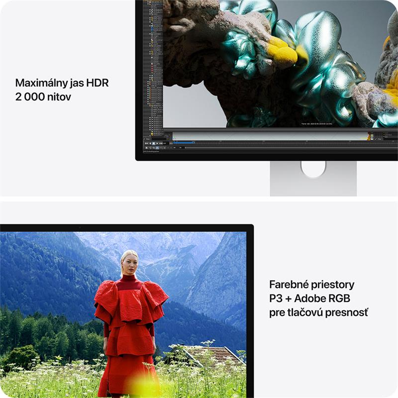 Apple Studio Display XDR - Štandardné sklo - Stojan s nastaviteľným náklonom a výškou 