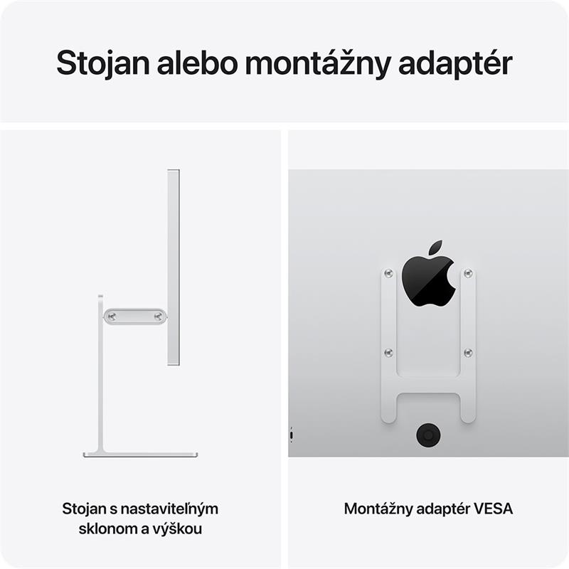 Apple Studio Display XDR - Štandardné sklo - Stojan s nastaviteľným náklonom a výškou 