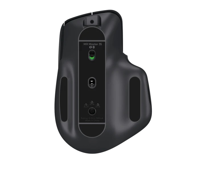 Logitech MX Master 3S - výkonná bezdrôtová myš - grafitová (Bluetooth Edition) 