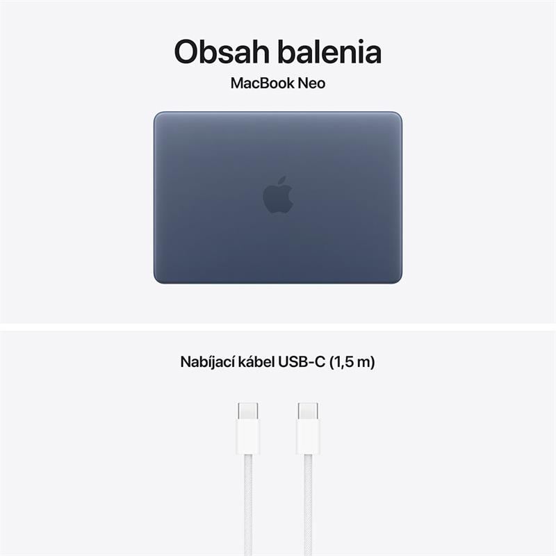 MacBook Neo 13" Apple A18 Pro 6C CPU 5C GPU 8GB 512GB Touch ID Indigo SK 