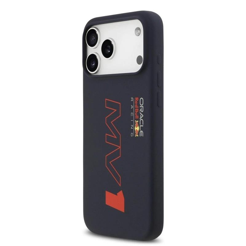 Red Bull Silicone MV1 MagSafe Zadný Kryt pre iPhone 17 Pro modrý 