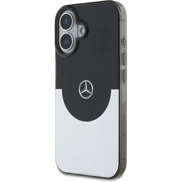 Mercedes PC/TPU Double Layer MagSafe Zadný Kryt pre iPhone 16 čierny 