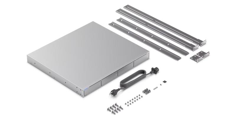 Ubiquiti UniFi UNAS-PRO-4  NAS server, 4x 3,5/2,5" disk HDD/SSD,2x NVMe SSD RAID, 1GbE, 2x SFP+ 