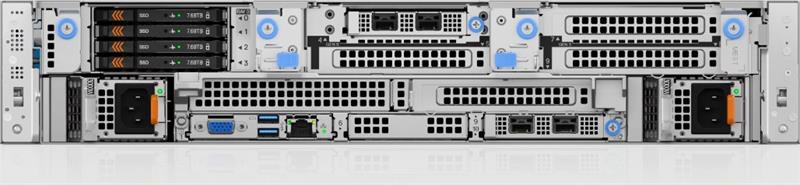Dell PowerEdge R570 Smart Selection/6x2.5"/6517P/1x32GB/2x960GB SSD SATA/2x1100W/H965i/3Yr Basic NBD 