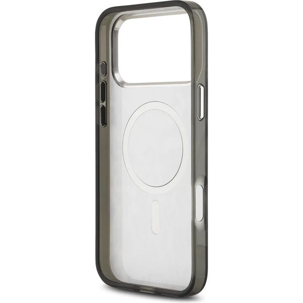 Karl Lagerfeld IML Leopard MagSafe kryt iPhone 17 Pro Max šedá 