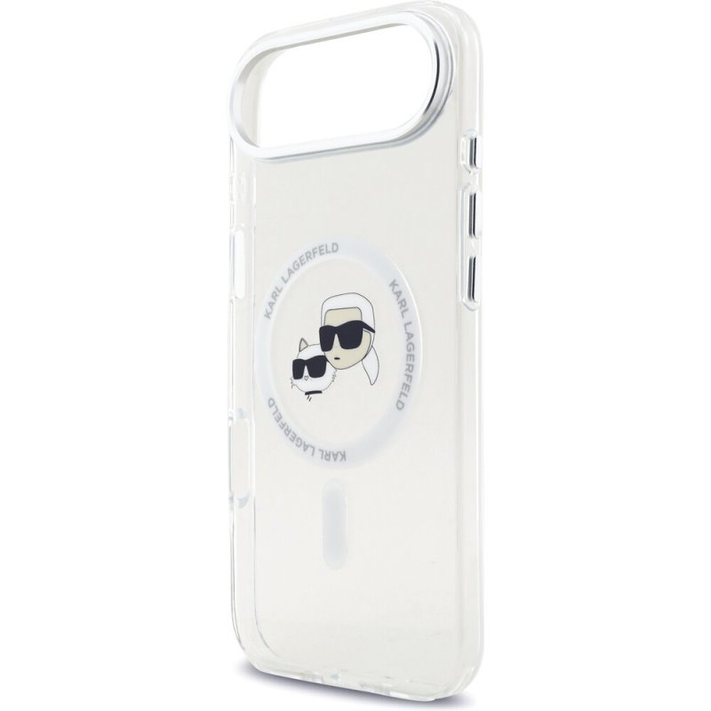 Karl Lagerfeld IML Choupette Peekaboo MagSafe MagSafe kryt iPhone Air priehľadná 