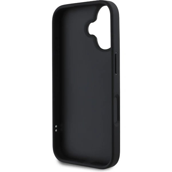 Karl Lagerfeld 3D Rubber Ikonik kryt iPhone 16 čierny 