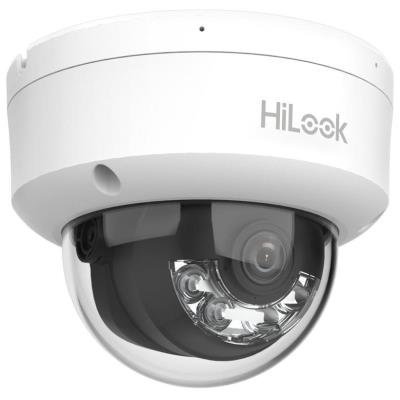 HiLook powered by Hikvision IP kamera IPC-D140HA-LU/ Dome/ 4Mpix/ 2.8mm/ Smart Hybrid Light/ MD2.0/ IP67+K08/ IR 30m 