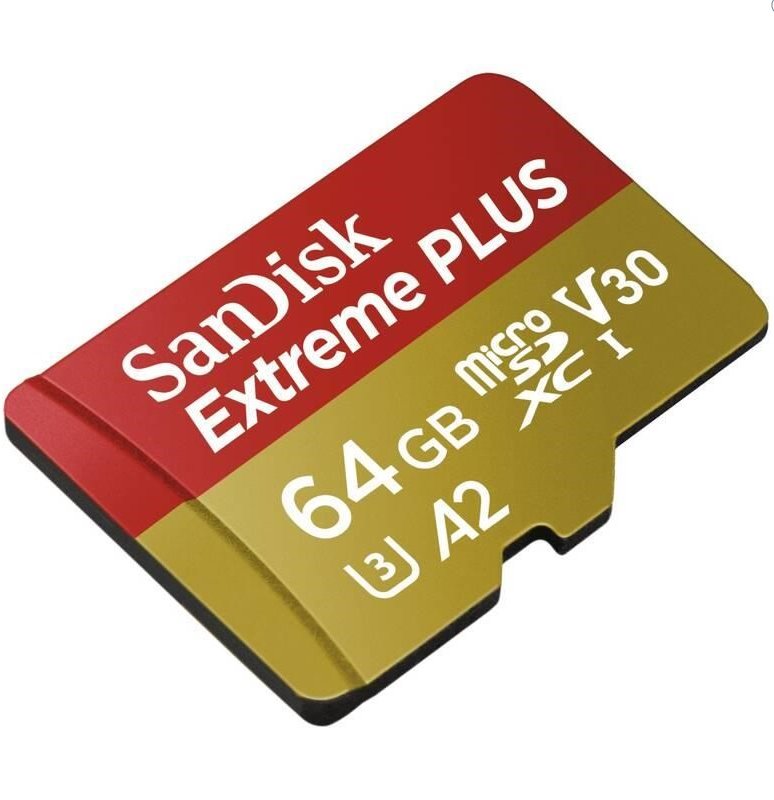 SanDisk Extreme PLUS 64GB microSD card 170/90MBps 