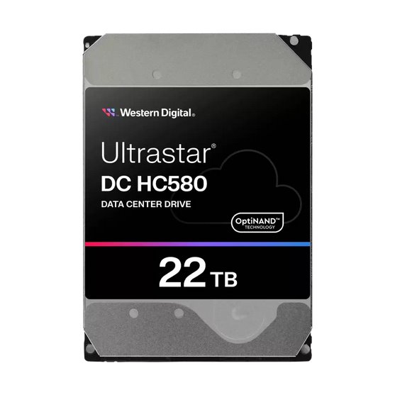 WD Ultrastar DC HC580 22TB Data Center HDD SATA SE 