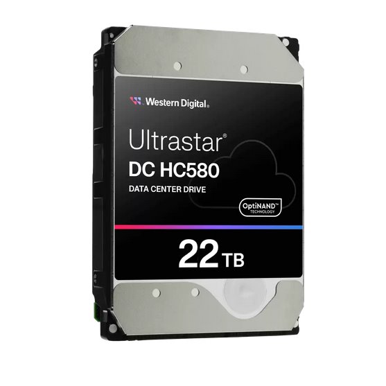 WD Ultrastar DC HC580 22TB Data Center HDD SATA SE 