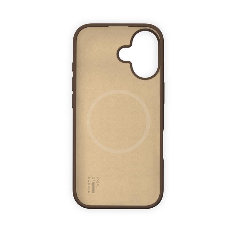 iDeal Silicone Case MagSafe iPhone 17 Mocha Mousse 
