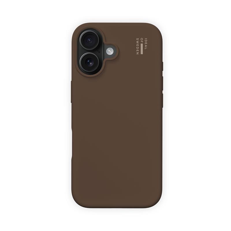 iDeal Silicone Case MagSafe iPhone 17 Mocha Mousse 