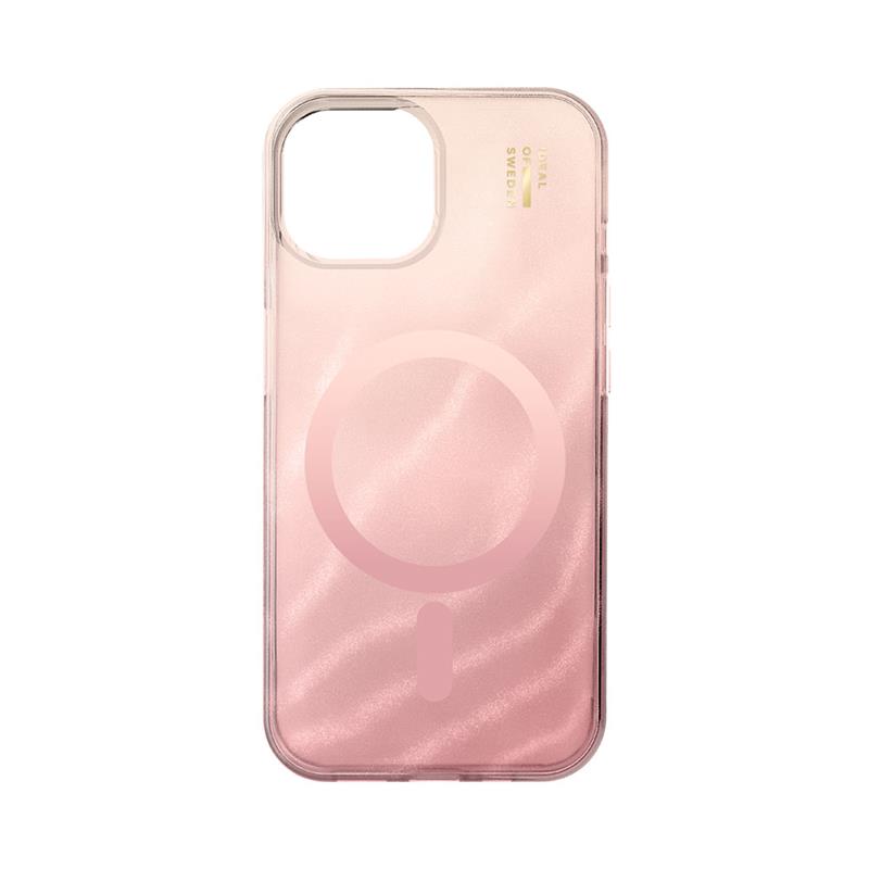 iDeal Fashion Clear Case MagSafe iPhone 13/14/15/16e/17e Rose Blush 