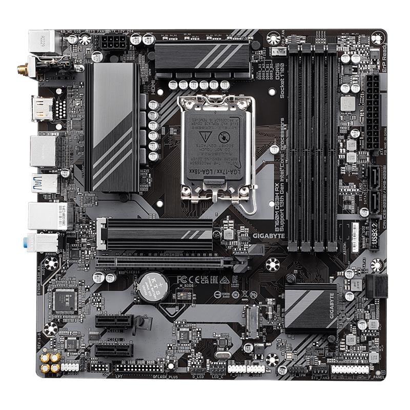 Gigabyte B760M DS3H AX , Intel B760, LGA1700, 4xDDR5, mATX po OPRAVE 