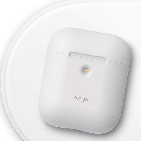 Elago Airpods 2 Silicone Case - White