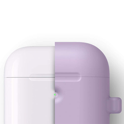 Elago Airpods 2 Silicone Hang Case - Lavender 
