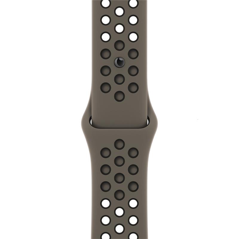 Apple Watch 41mm Olive Grey/Black Nike Sport Band *Rozbalený* 