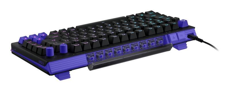 Logitech G512 X 75 - mechanická herná klávesnice, USB, lineárna, čierna, US 