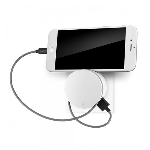 USBePower Aero 4-in-1 wall charger - White 