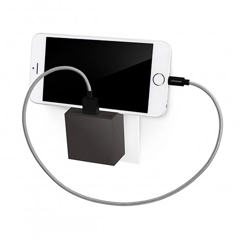 USBePower Hide Mini 3-in-1 wall charger - Black 