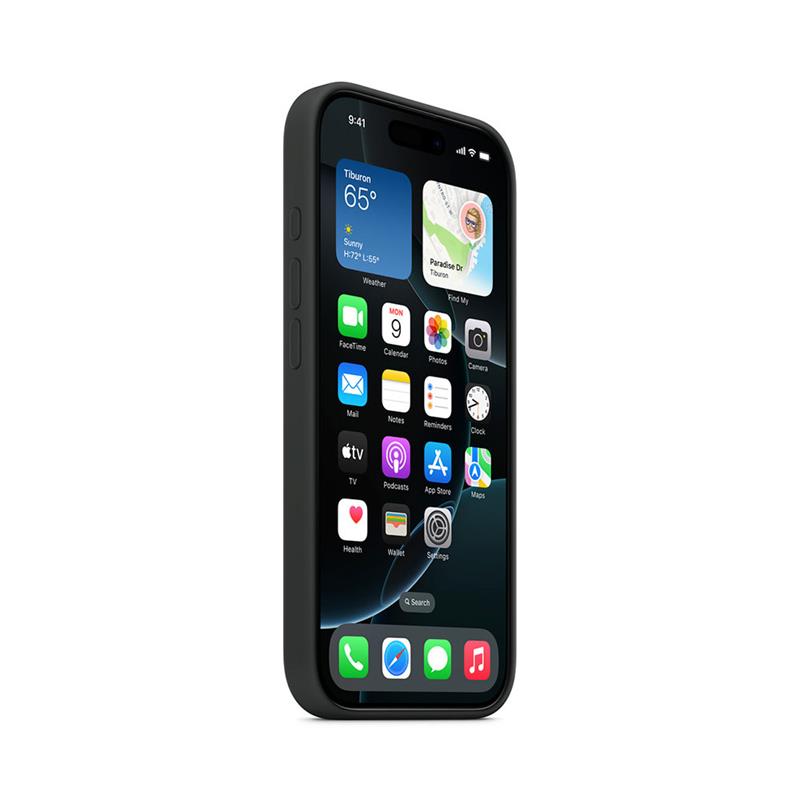 iPhone 16 Pro Silicone Case with MagSafe - Black *Rozbalený* 