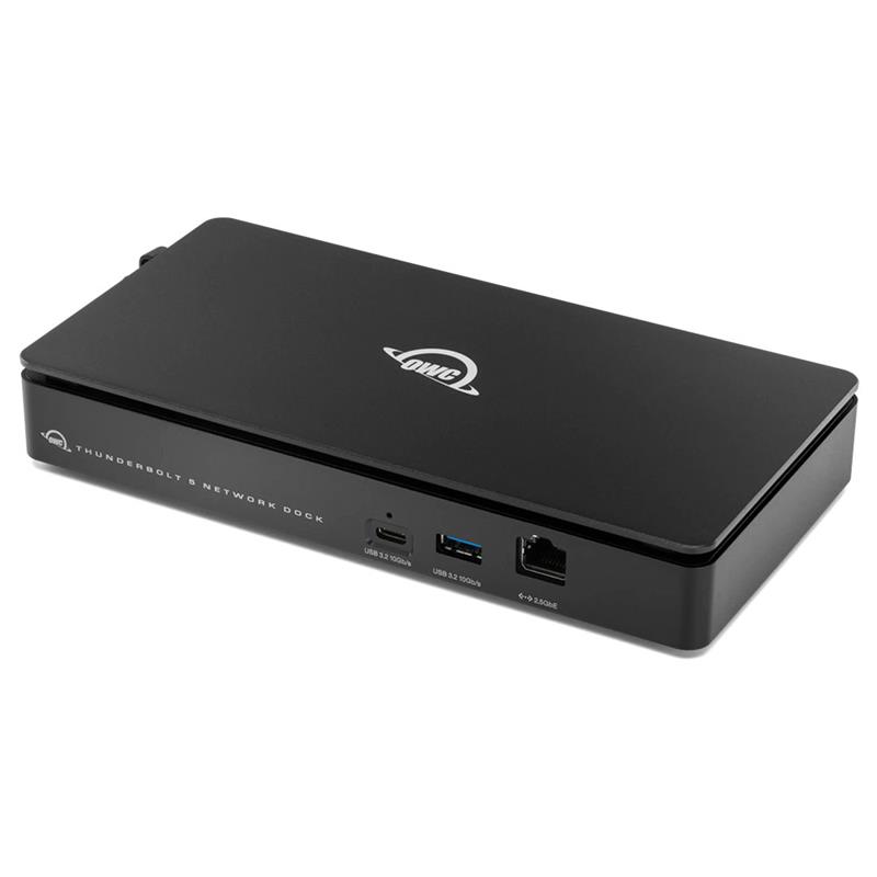 OWC Thunderbolt 5 Dual 10GbE Network Dock - Black 