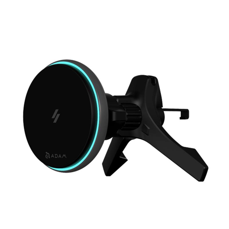 Adam Elements Omnia CQ2 Plus Qi2 25W Magnetic Charging Car Mount - Black 