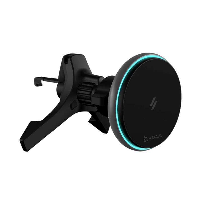 Adam Elements Omnia CQ2 Plus Qi2 25W Magnetic Charging Car Mount - Black 