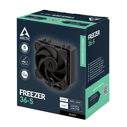 Arctic chladič CPU Freezer 36-S (Black) 