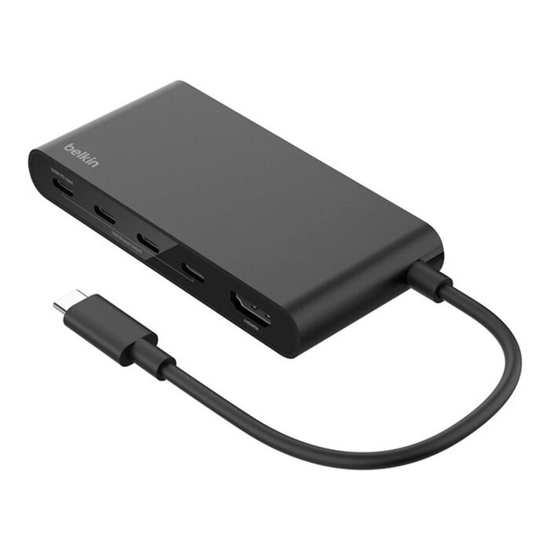 Belkin Connect 5-Port USB-C Hub with 4K HDMI - Black 
