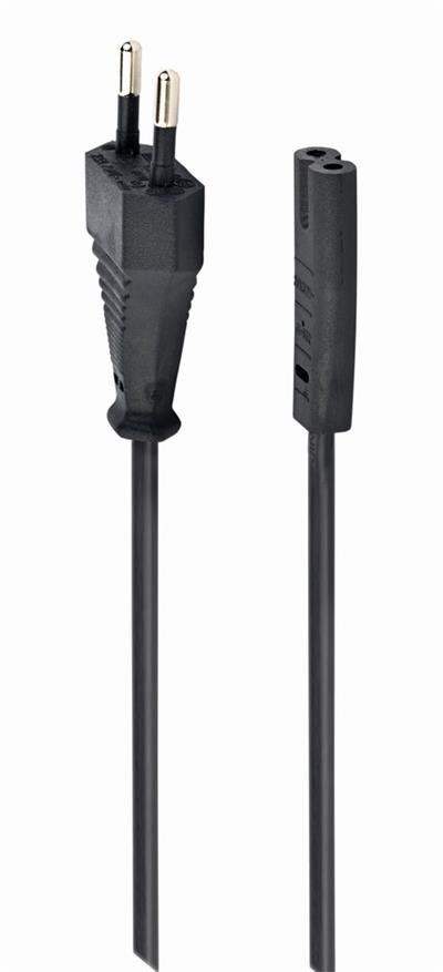 Kábel CABLEXPERT sieťový (C7) 1,8m VDE 220/230V napájací notebook 2 pin 