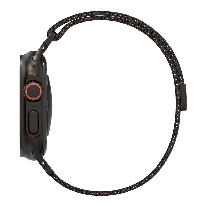 Decoded remienok Stainless Steel Traction Strap pre Apple Watch Ultra - Black 