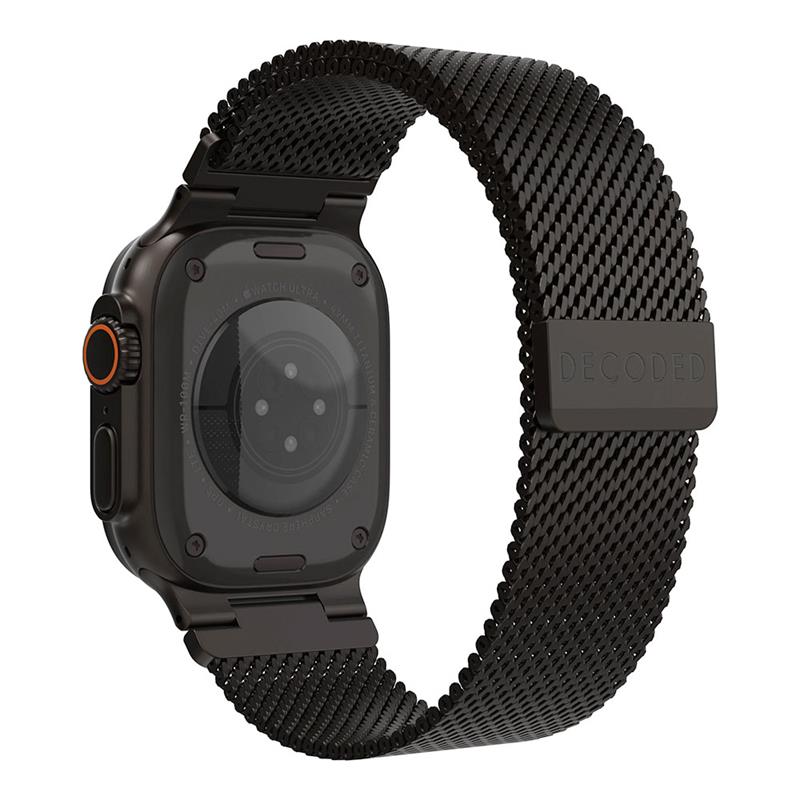 Decoded remienok Stainless Steel Traction Strap pre Apple Watch Ultra - Black 