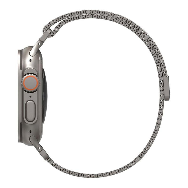 Decoded remienok Stainless Steel Traction Strap pre Apple Watch Ultra - Silver 