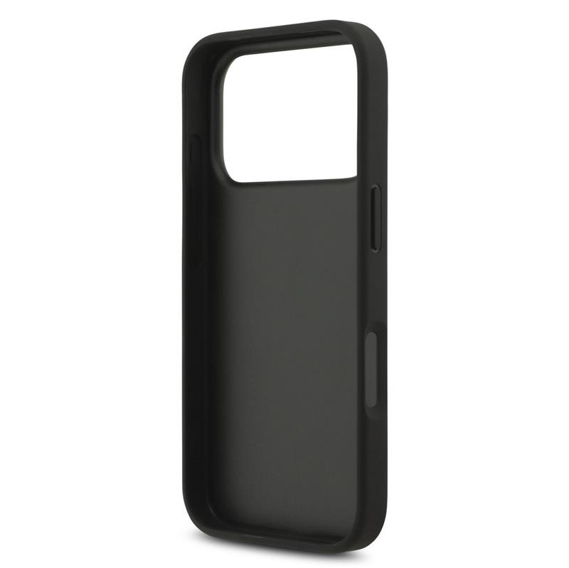 Guess PU 4G Metal Logo kryt iPhone 18 Pro šedá 