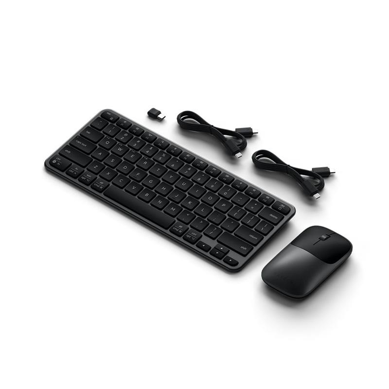 Satechi klávesnica + myš Slim CEX1 Wireless Combo - Space Black 