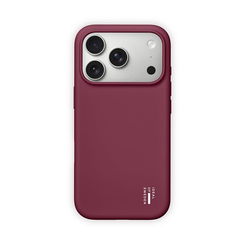 iDeal Silicone Case MagSafe iPhone 17 Pro / 18 Pro Fine Wine 